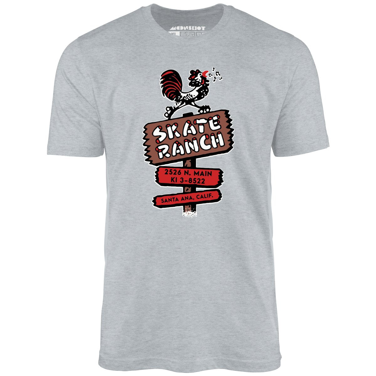 Skate Ranch - Santa Ana, CA - Vintage Roller Rink - Unisex T-Shirt