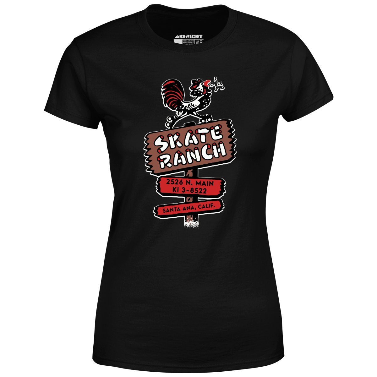 Skate Ranch - Santa Ana, CA - Vintage Roller Rink - Women's T-Shirt