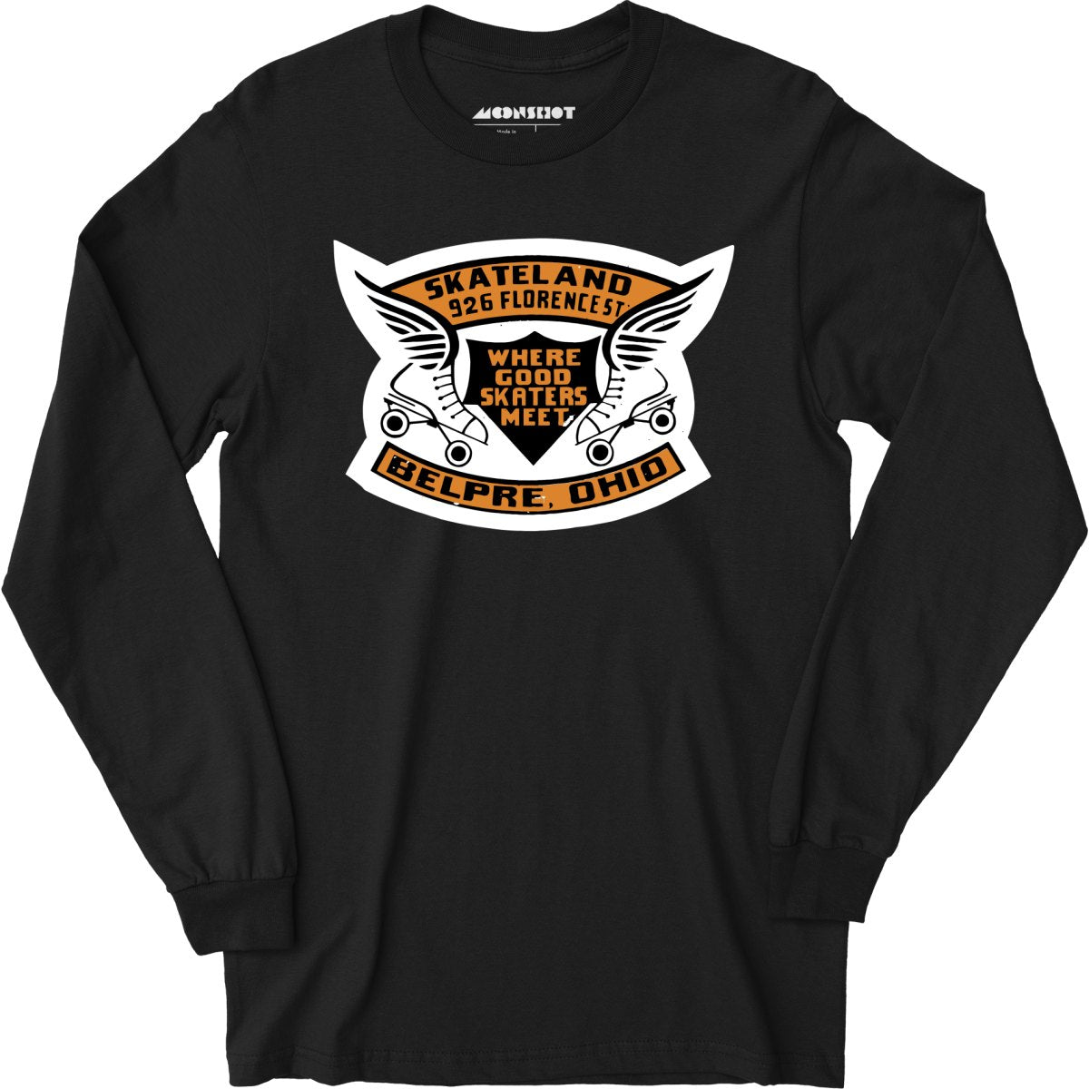 Skateland - Belpre, OH - Vintage Roller Rink - Long Sleeve T-Shirt