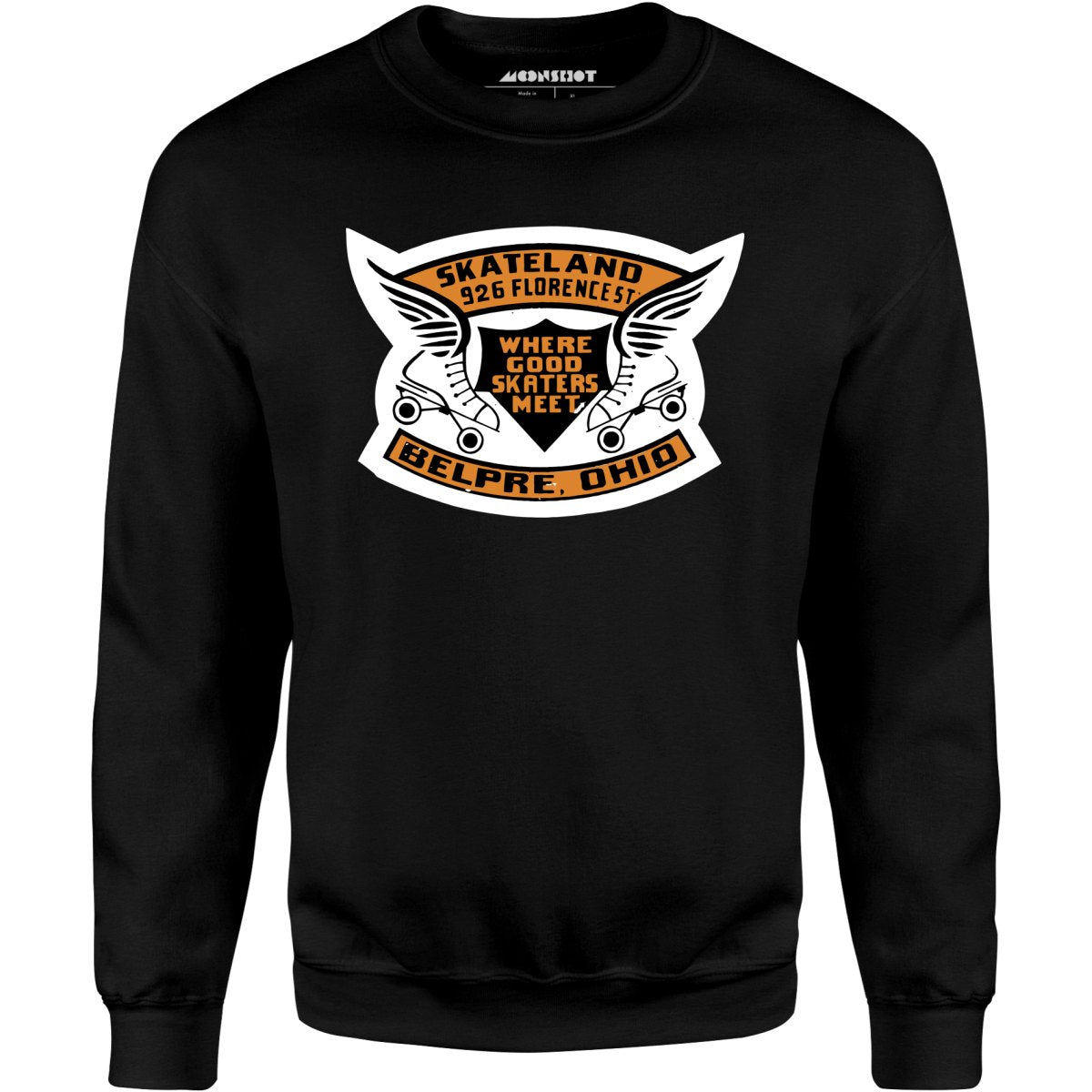 Skateland - Belpre, OH - Vintage Roller Rink - Unisex Sweatshirt