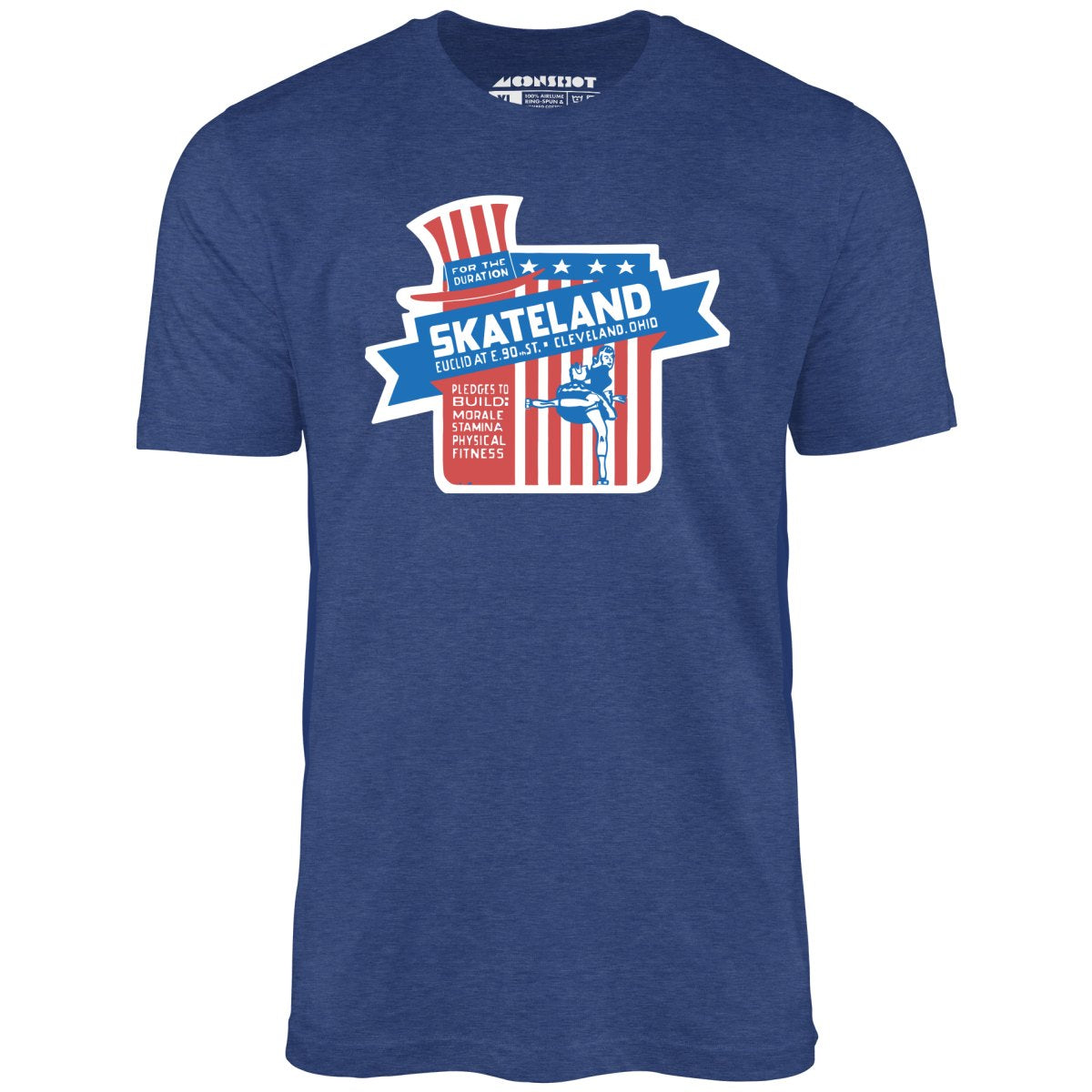 Skateland - Cleveland, OH - Vintage Roller Rink - Unisex T-Shirt