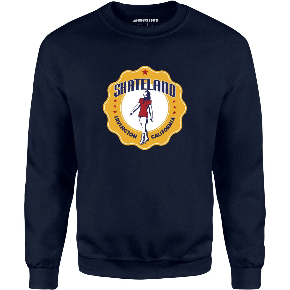 Skateland - Irvington, CA - Vintage Roller Rink - Unisex Sweatshirt
