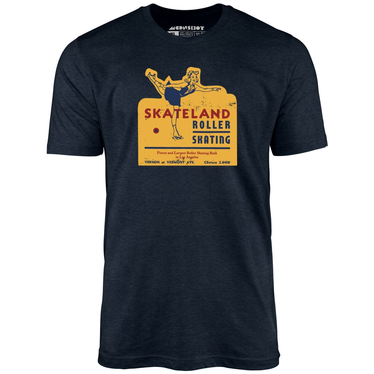 Skateland - Los Angeles, CA - Vintage Roller Rink - Unisex T-Shirt
