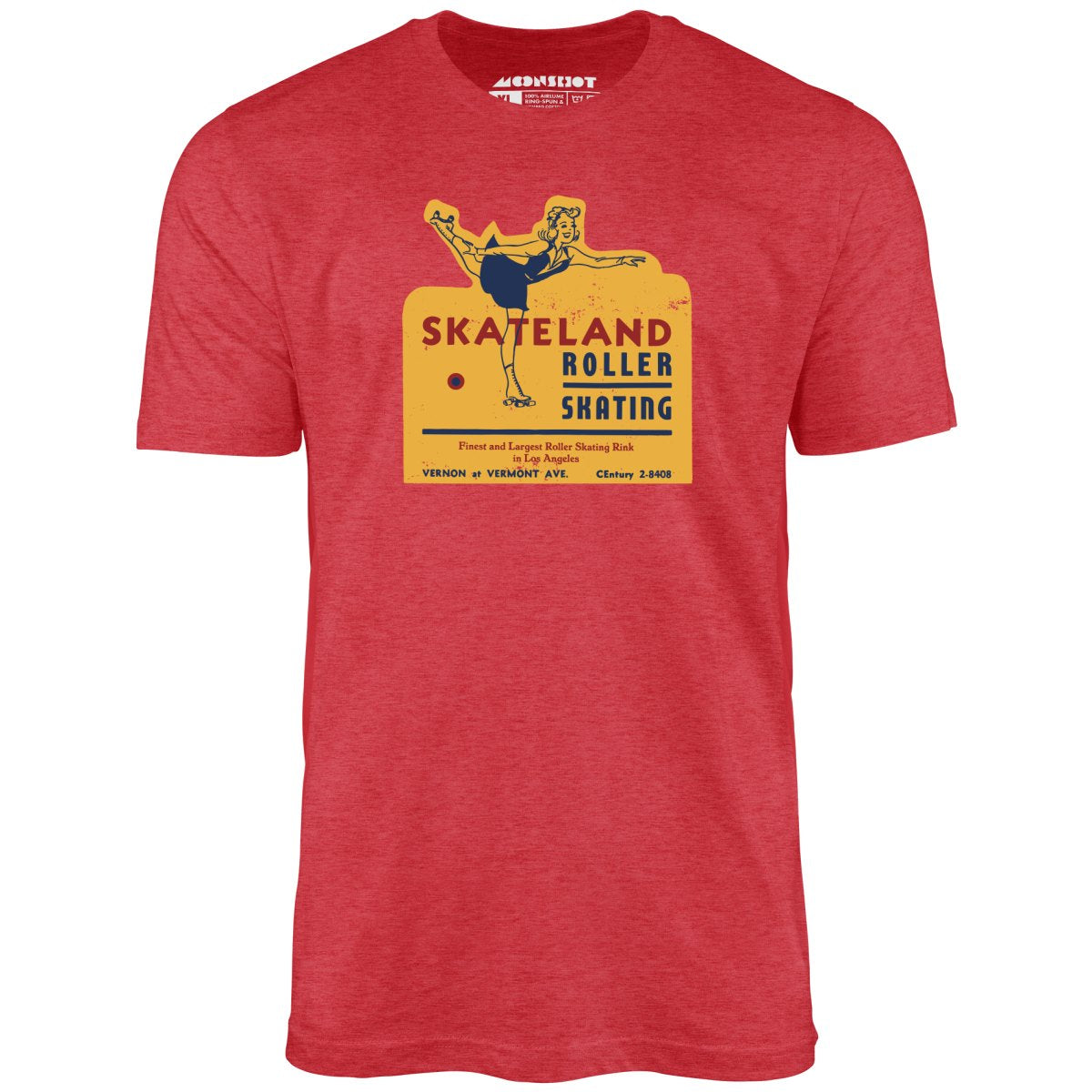 Skateland - Los Angeles, CA - Vintage Roller Rink - Unisex T