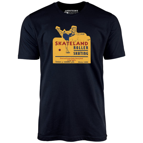 Skateland - Los Angeles, CA - Vintage Roller Rink - Unisex T