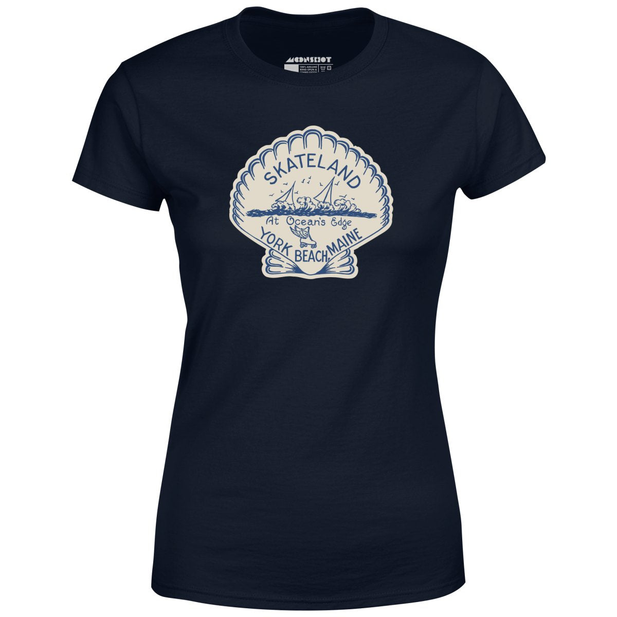 Skateland - York Beach, ME - Vintage Roller Rink - Women's T-Shirt