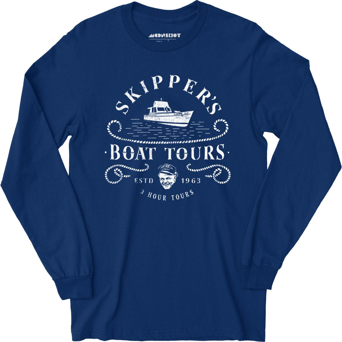 Skipper's Boat Tours - Long Sleeve T-Shirt