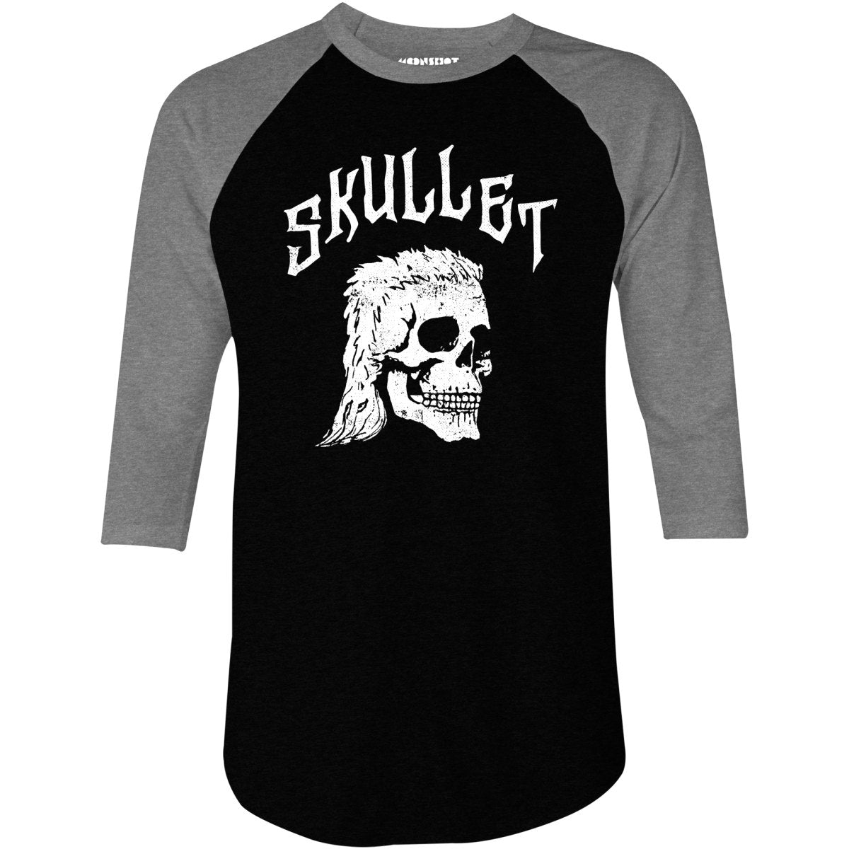 Skullet - 3/4 Sleeve Raglan T-Shirt