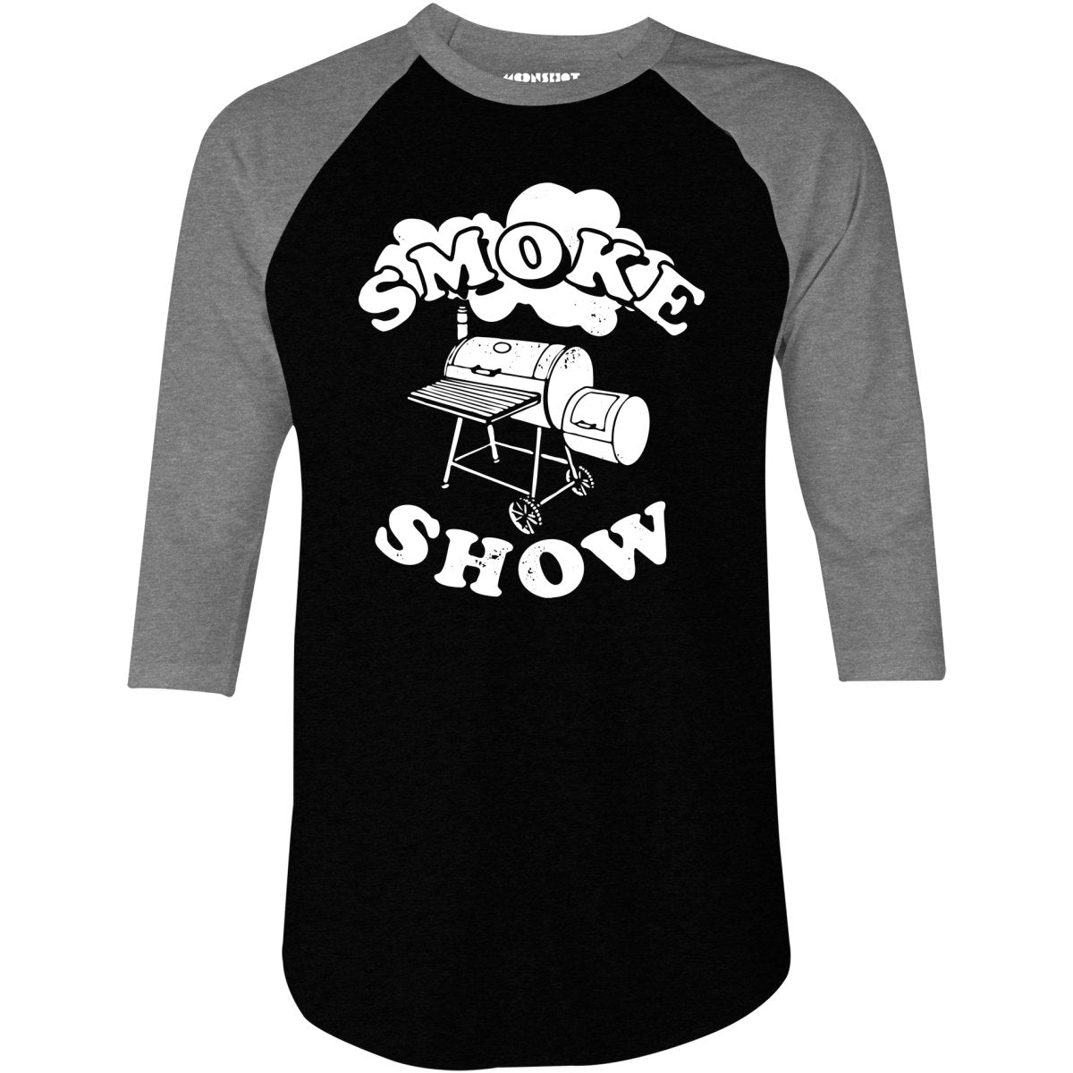 Smoke Show - 3/4 Sleeve Raglan T-Shirt