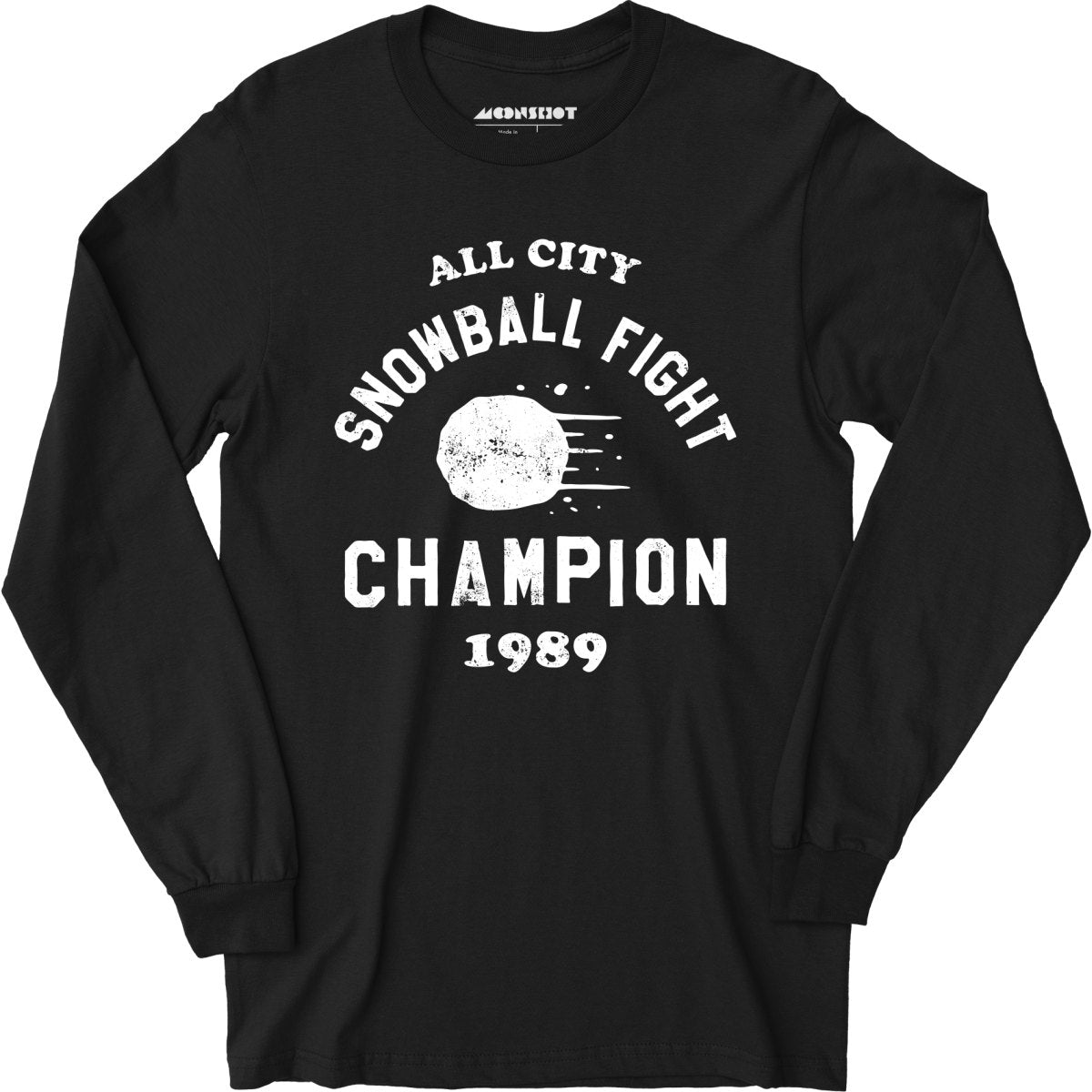 Snowball Fight Champion - Long Sleeve T-Shirt