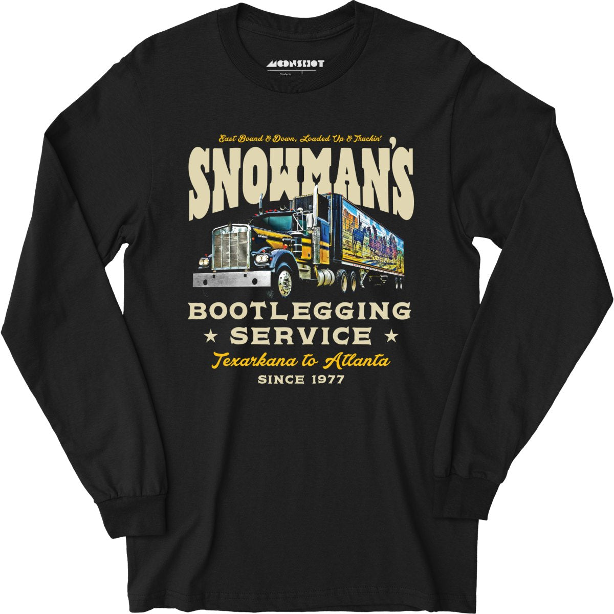 Snowman's Bootlegging Service - Long Sleeve T-Shirt