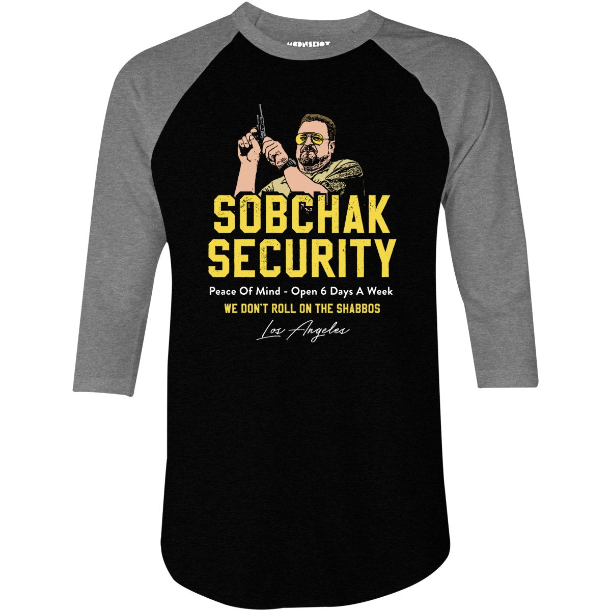Sobchak Security - 3/4 Sleeve Raglan T-Shirt