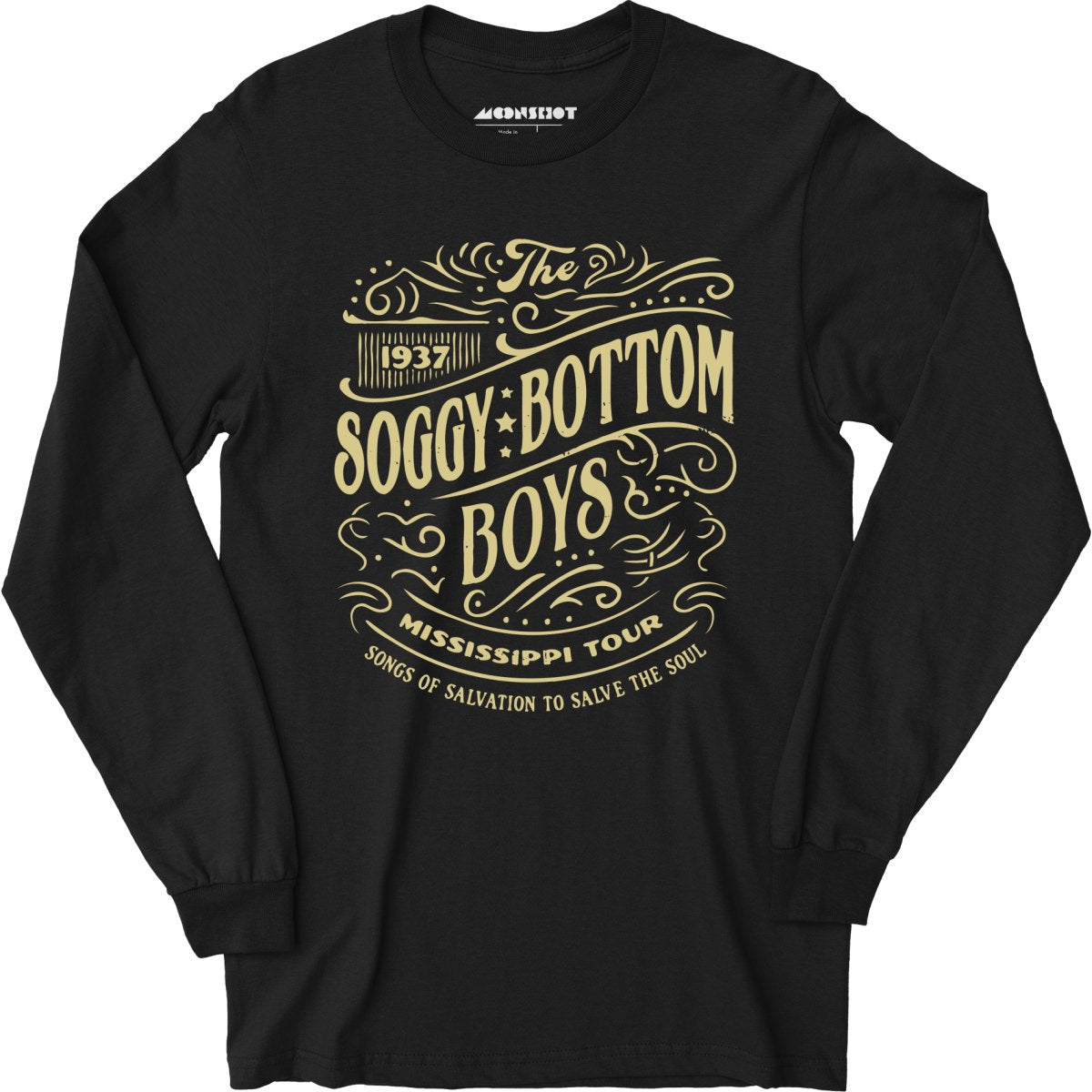 Soggy Bottom Boys - 1937 Mississippi Tour - Long Sleeve T-Shirt