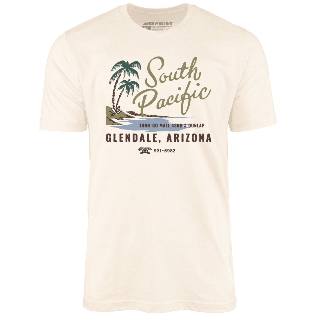 South Pacific - Glendale, AZ - Vintage Tiki Bar - Unisex T-Shirt