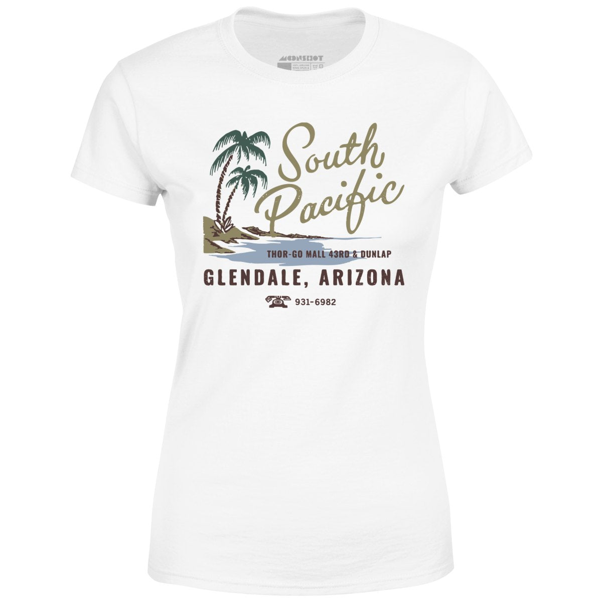 South Pacific - Glendale, AZ - Vintage Tiki Bar - Women's T-Shirt