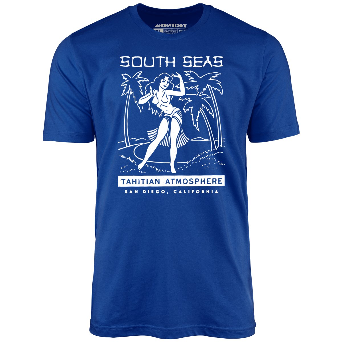 South Seas - San Diego, CA - Vintage Tiki Bar - Unisex T-Shirt