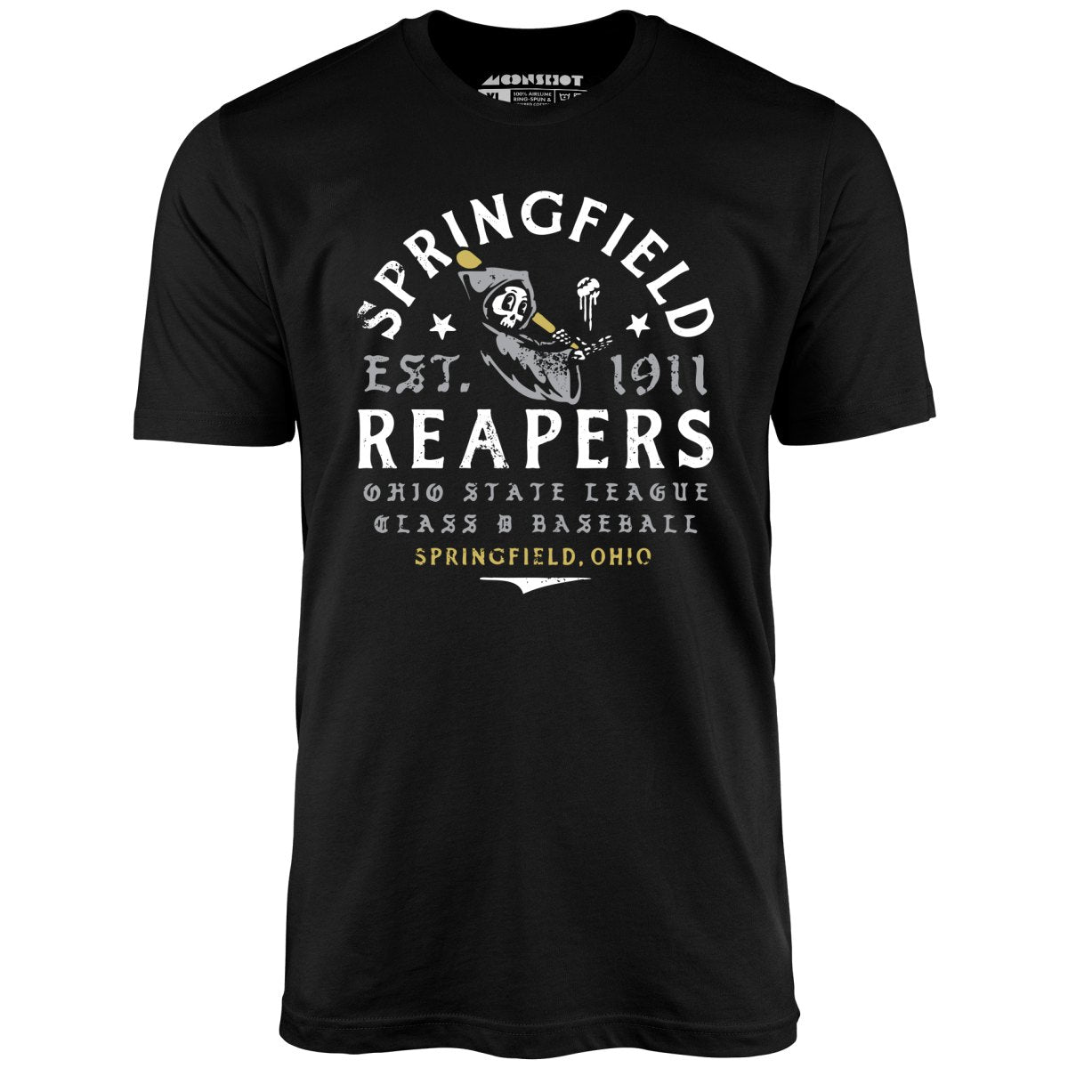 Springfield Reapers - Ohio - Vintage Defunct Baseball Teams - Unisex T-Shirt