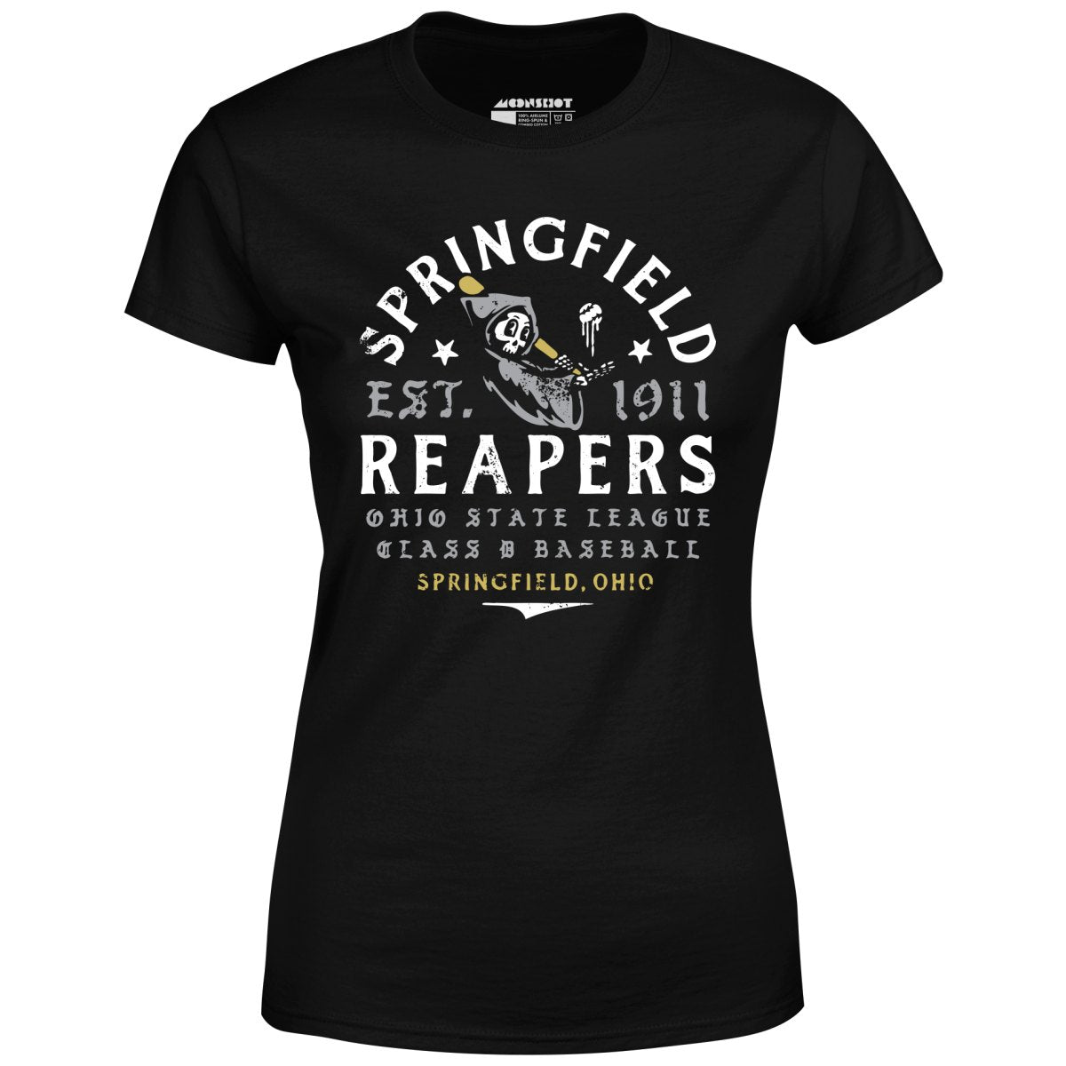 Springfield Reapers - Ohio - Vintage Defunct Baseball Teams - Women's T-Shirt