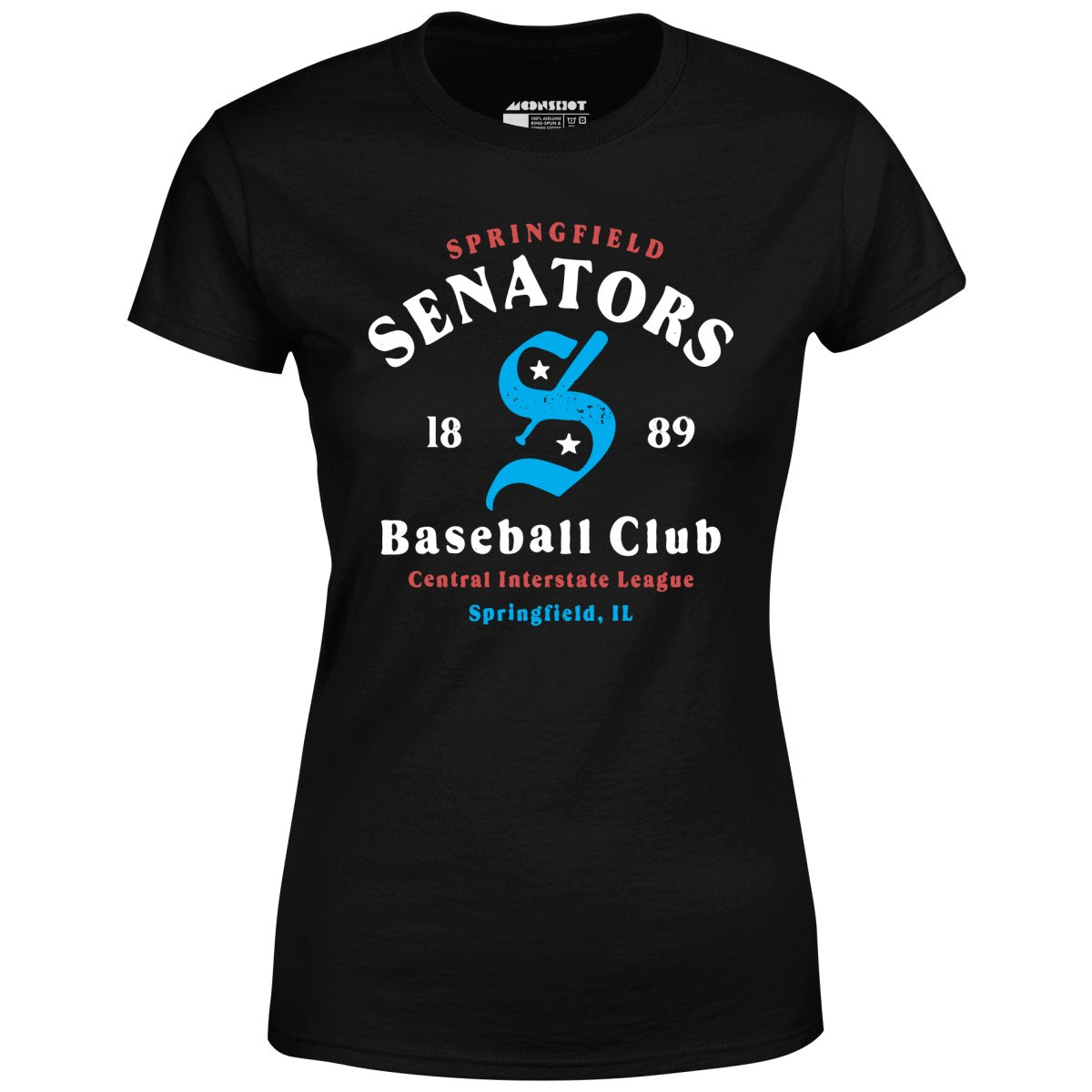 Springfield Senators - Illinois - Vintage Defunct Baseball Teams - Women's T-Shirt