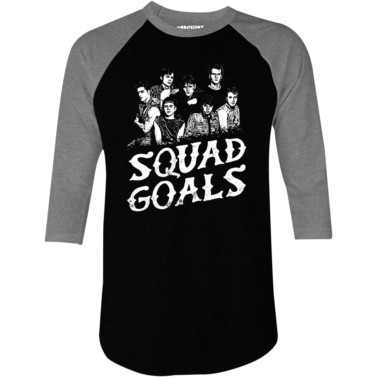 Squad Goals Outsiders - 3/4 Sleeve Raglan T-Shirt