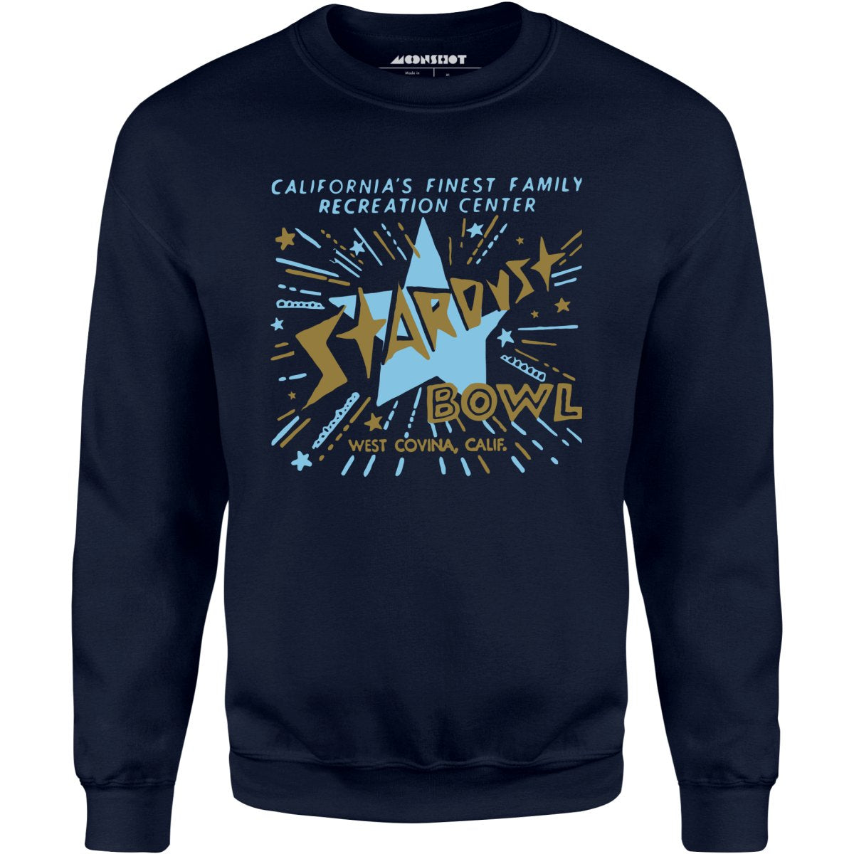 Stardust Bowl - West Covina, CA - Vintage Bowling Alley - Unisex Sweatshirt