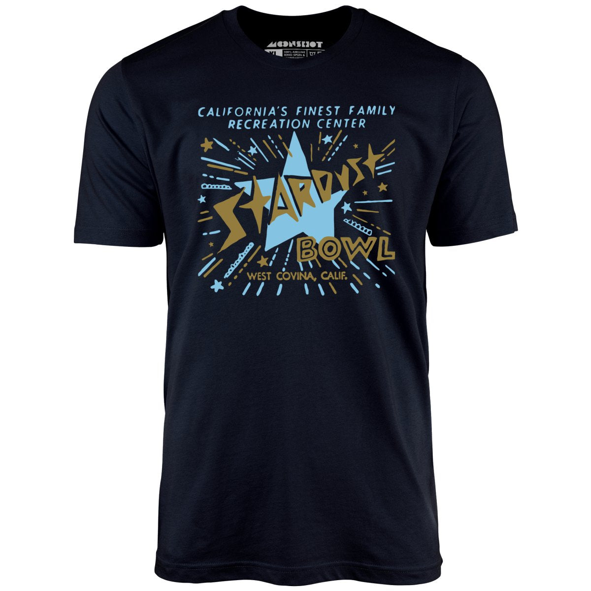 Stardust Bowl - West Covina, CA - Vintage Bowling Alley - Unisex T-Shirt