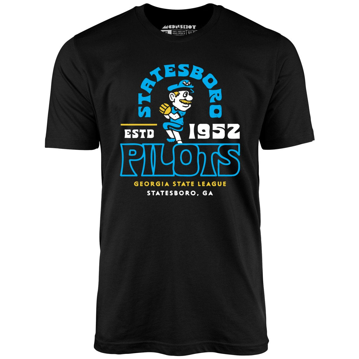 Statesboro Pilots - Georgia - Vintage Defunct Baseball Teams - Unisex T-Shirt