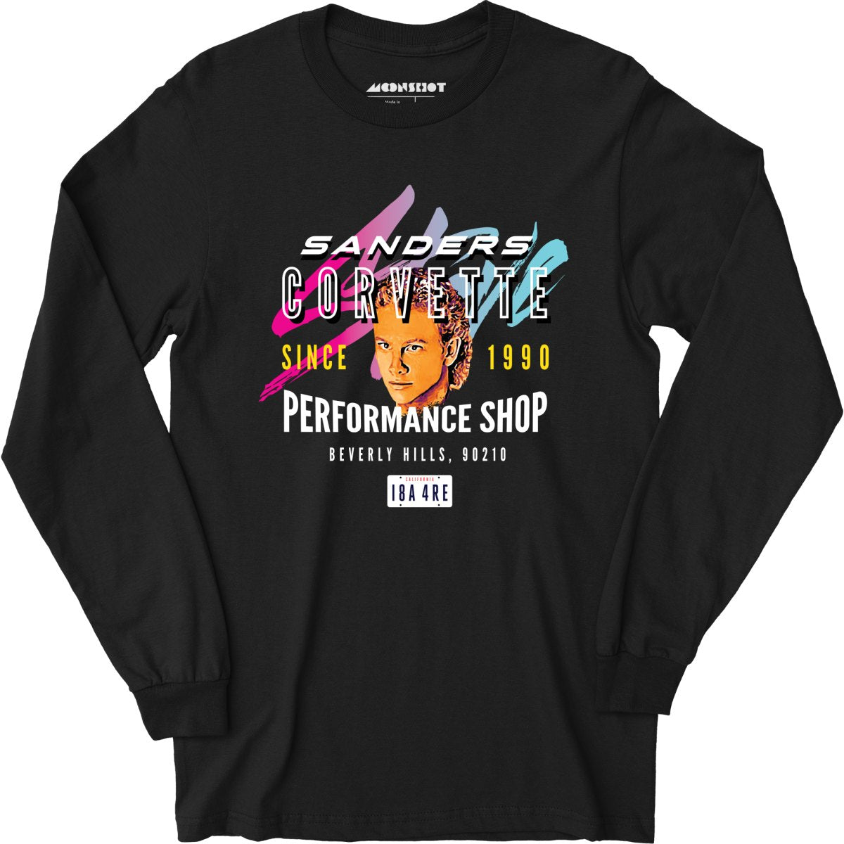 Steve Sanders Corvette Performance Shop - 90210 - Long Sleeve T-Shirt