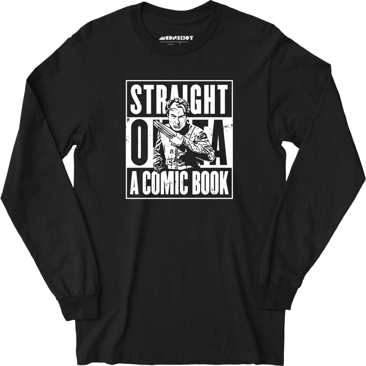 Straight Outta a Comic Book - Long Sleeve T-Shirt