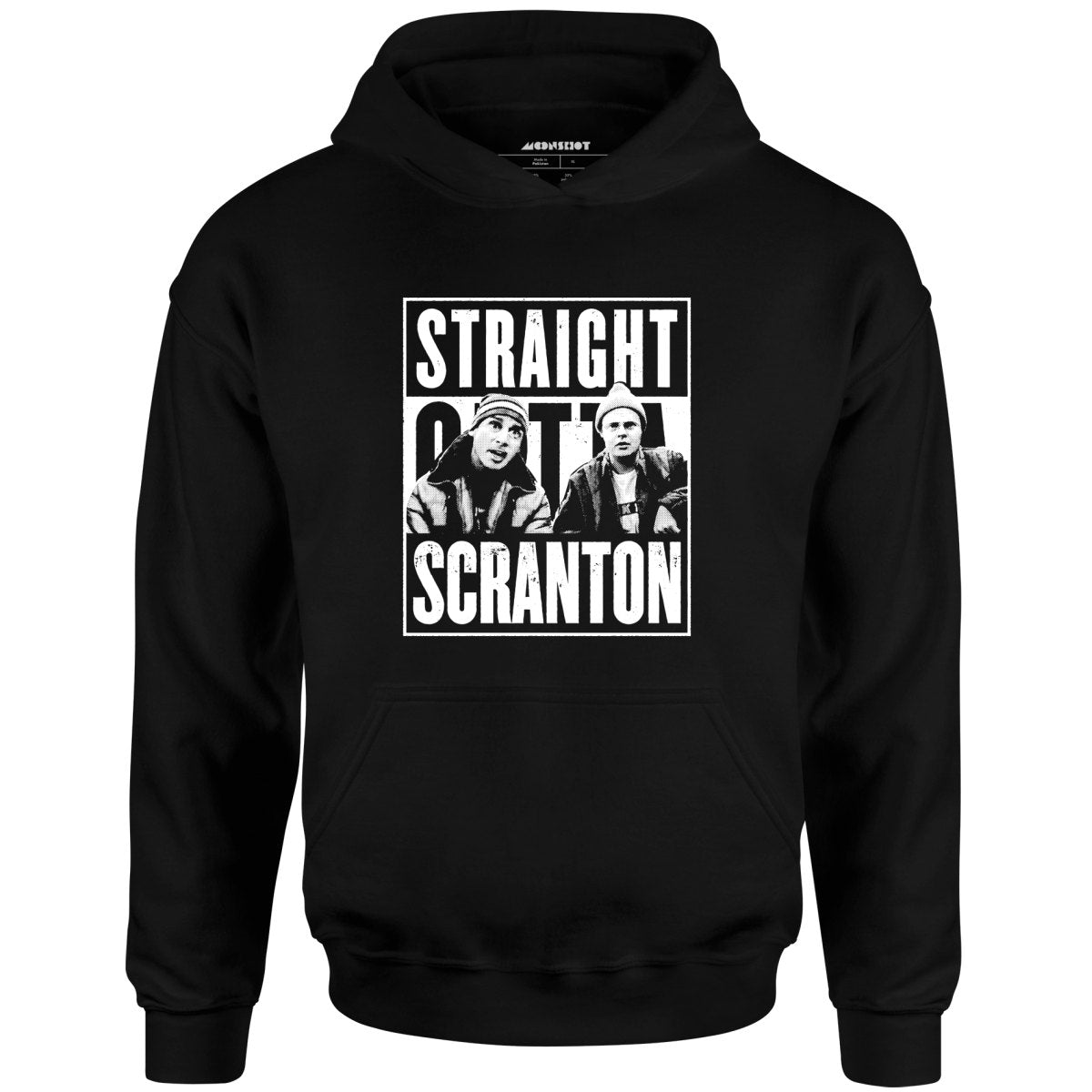 Straight Outta Scranton - Lazy Scranton - Unisex Hoodie