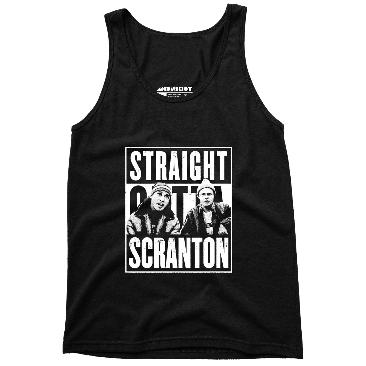 Straight Outta Scranton - Lazy Scranton - Unisex Tank Top