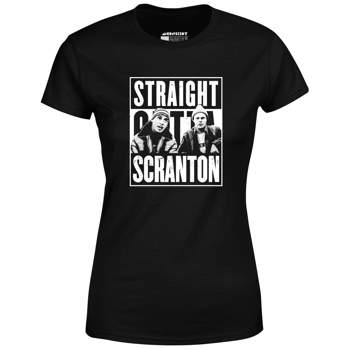 Straight Outta Scranton - Lazy Scranton - Women's T-Shirt
