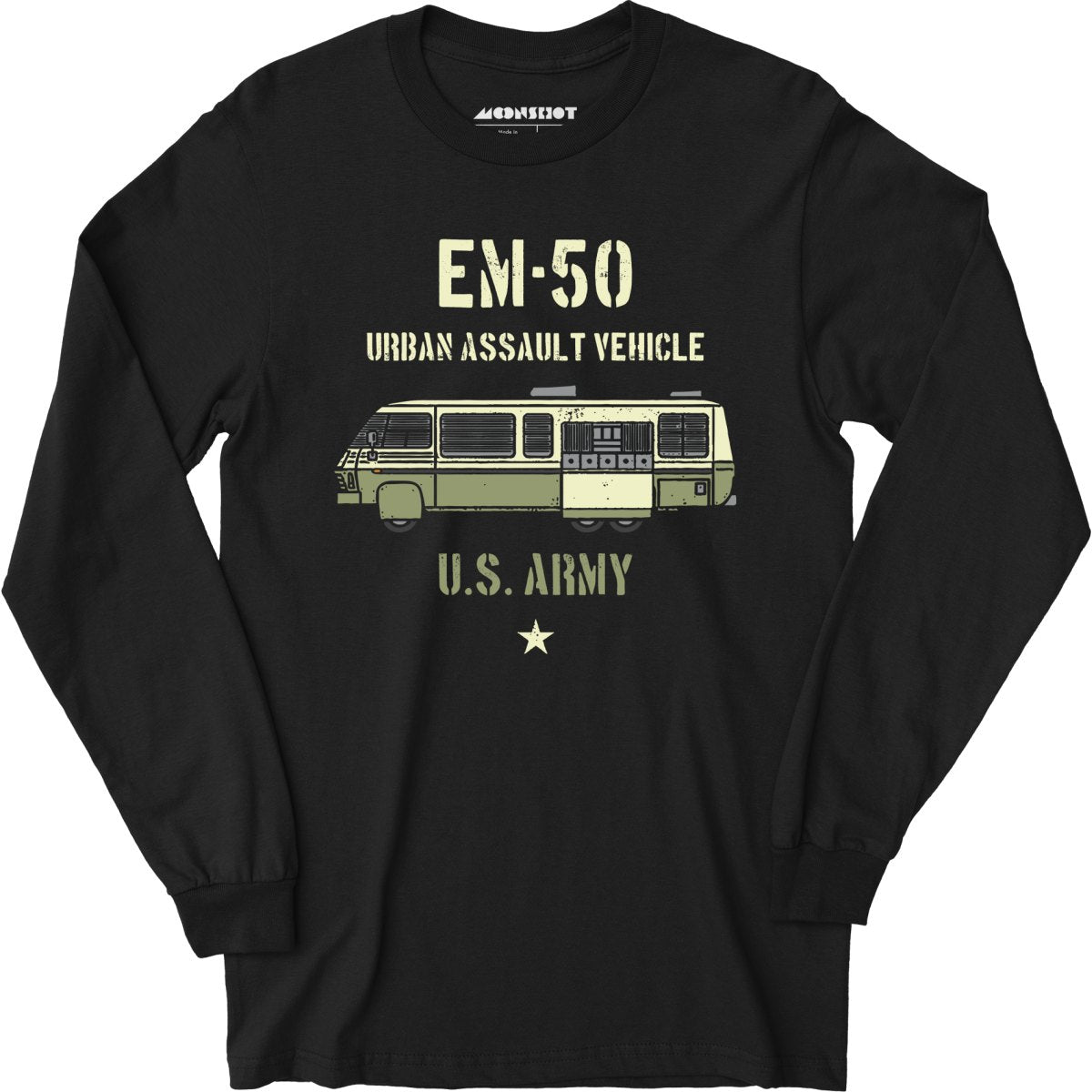 Stripes EM-50 Urban Assault Vehicle - Long Sleeve T-Shirt
