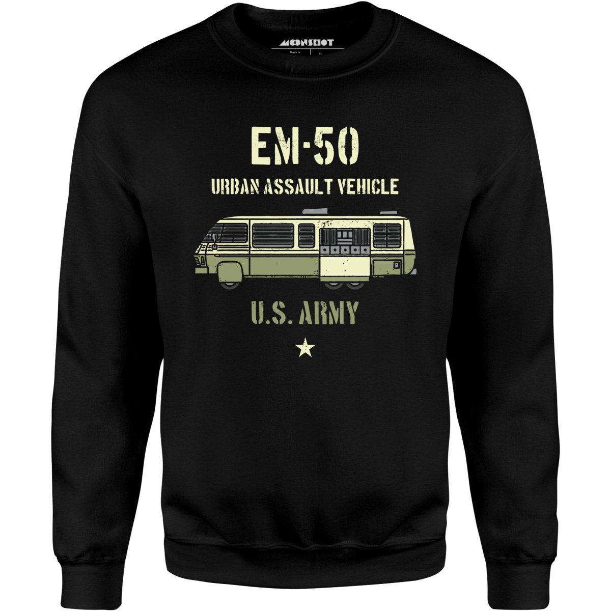 Stripes EM-50 Urban Assault Vehicle - Unisex Sweatshirt