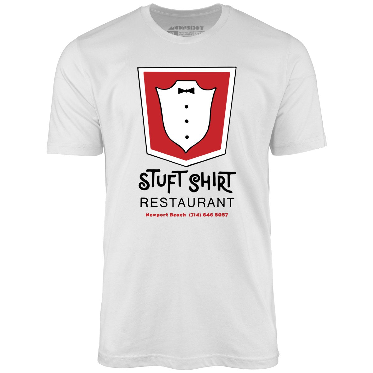 Stuft Shirt - Newport Beach, CA - Vintage Restaurant - Unisex T-Shirt