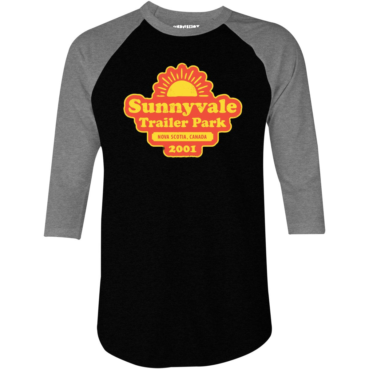 Sunnyvale Trailer Park - 3/4 Sleeve Raglan T-Shirt
