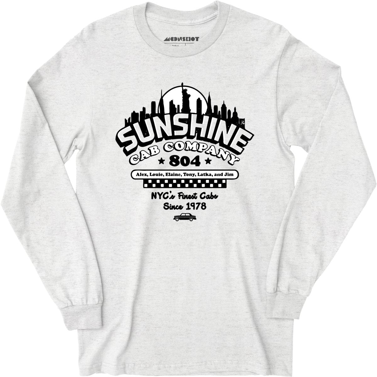 Sunshine Cab Company - New York City - Long Sleeve T-Shirt