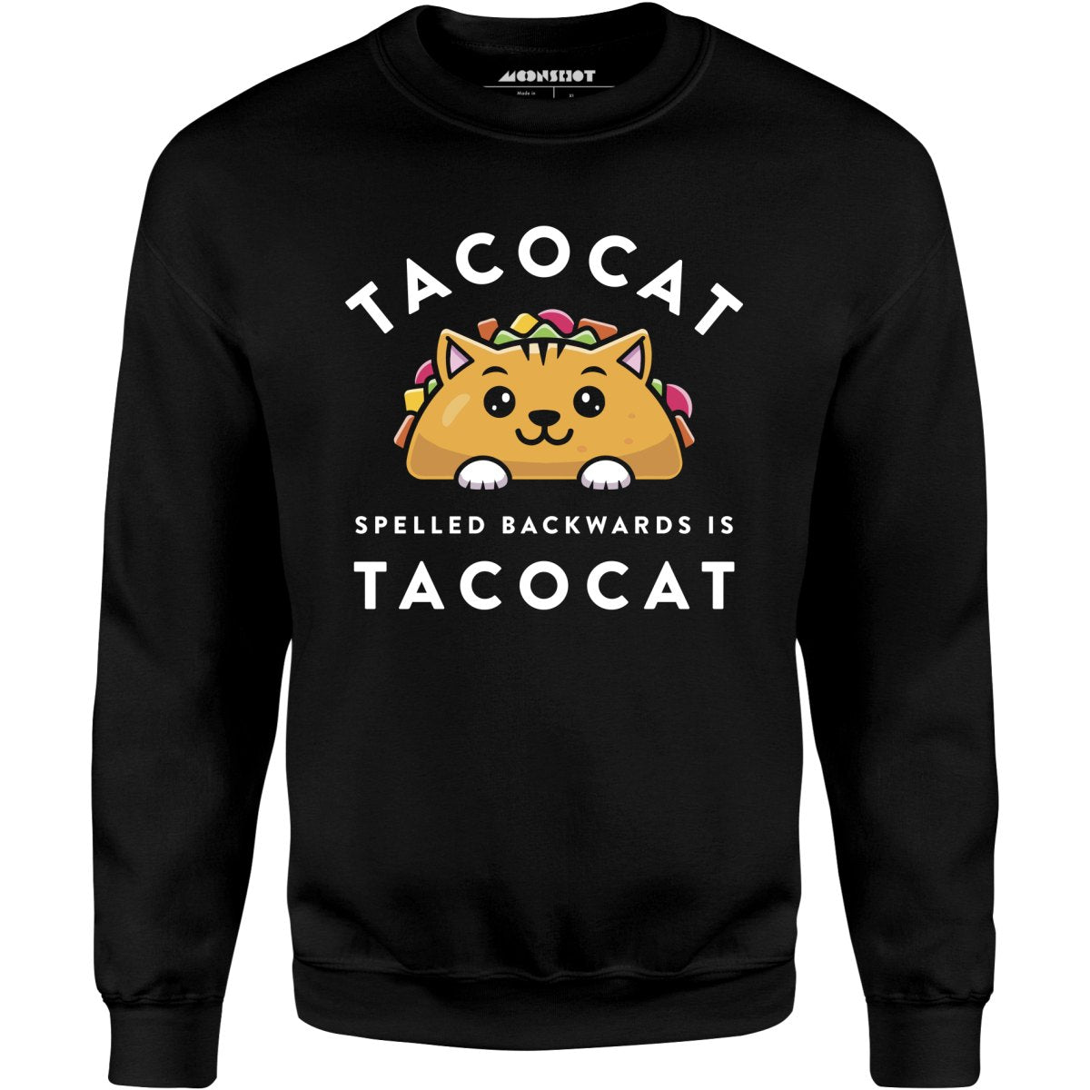 Tacocat Spelled Backwards - Unisex Sweatshirt