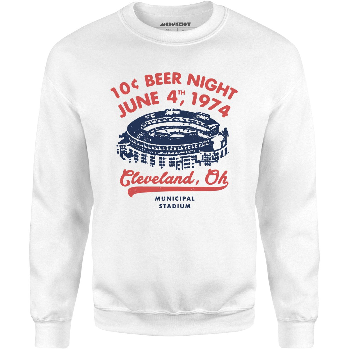 Ten Cent Beer Night - Cleveland Ohio - Unisex Sweatshirt