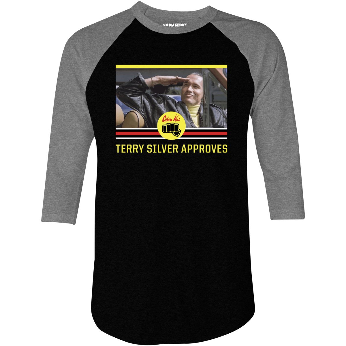 Terry Silver Approves - 3/4 Sleeve Raglan T-Shirt
