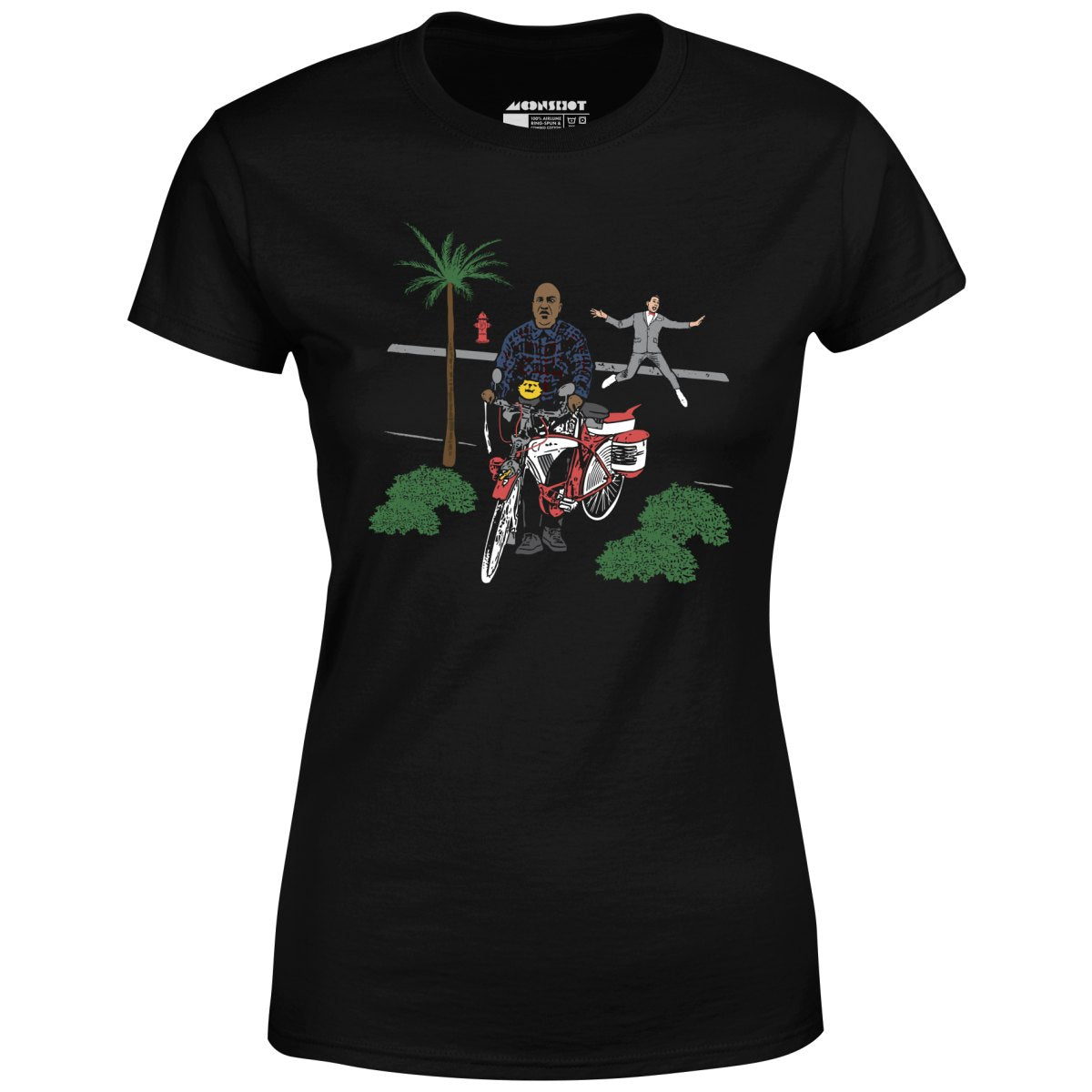 That's My Bike, Punk! Deebo + Pee-Wee Parody Mashup - Women's T-Shirt