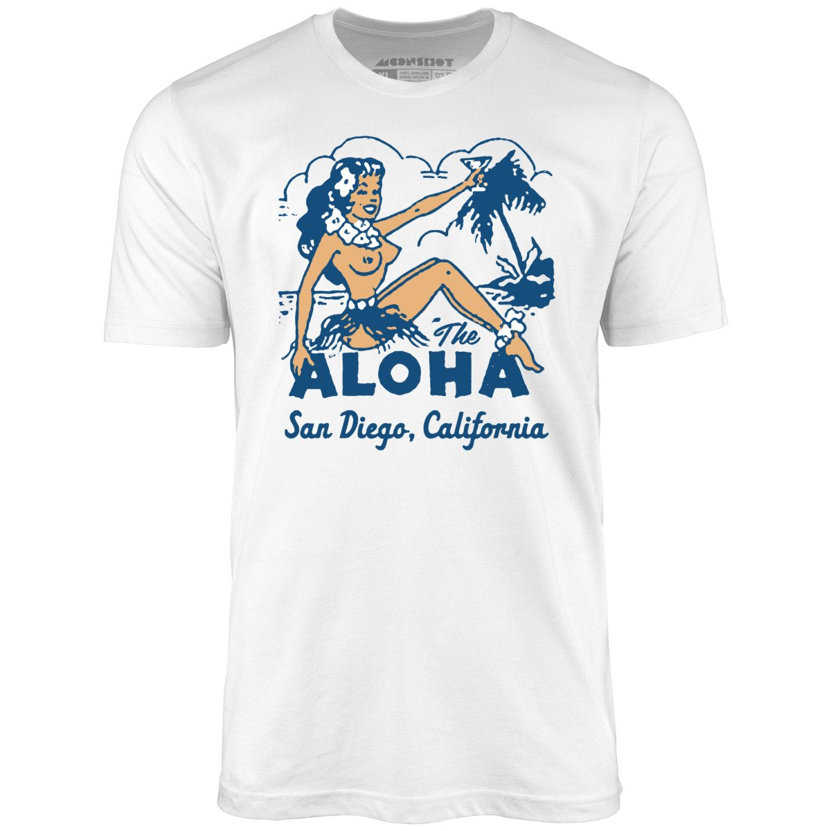 The Aloha - San Diego, CA - Vintage Tiki Bar - Unisex T-Shirt