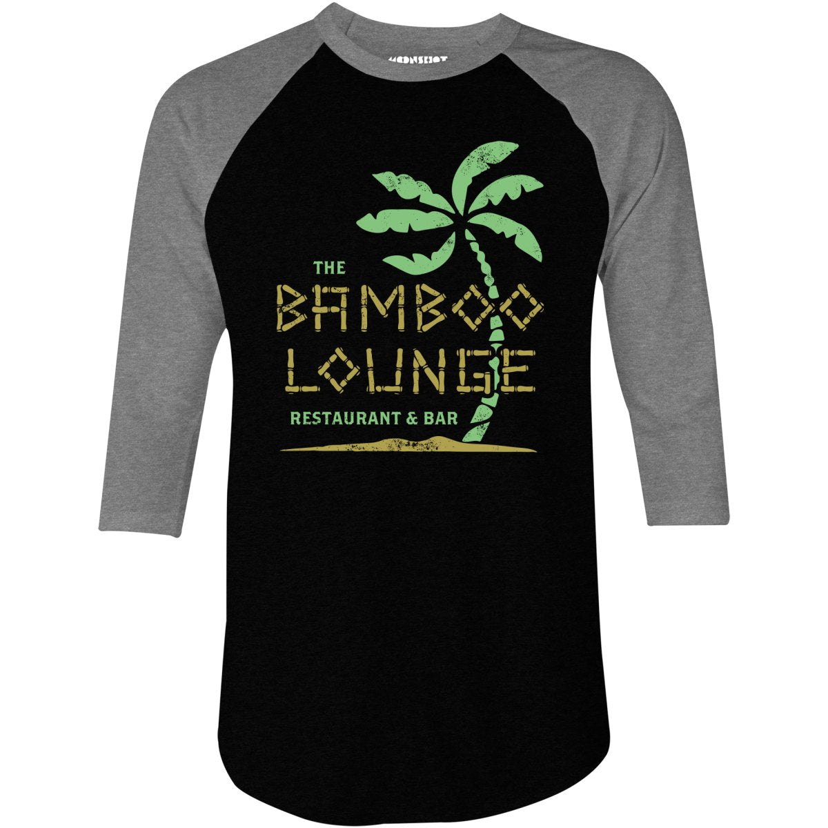 The Bamboo Lounge - 3/4 Sleeve Raglan T-Shirt