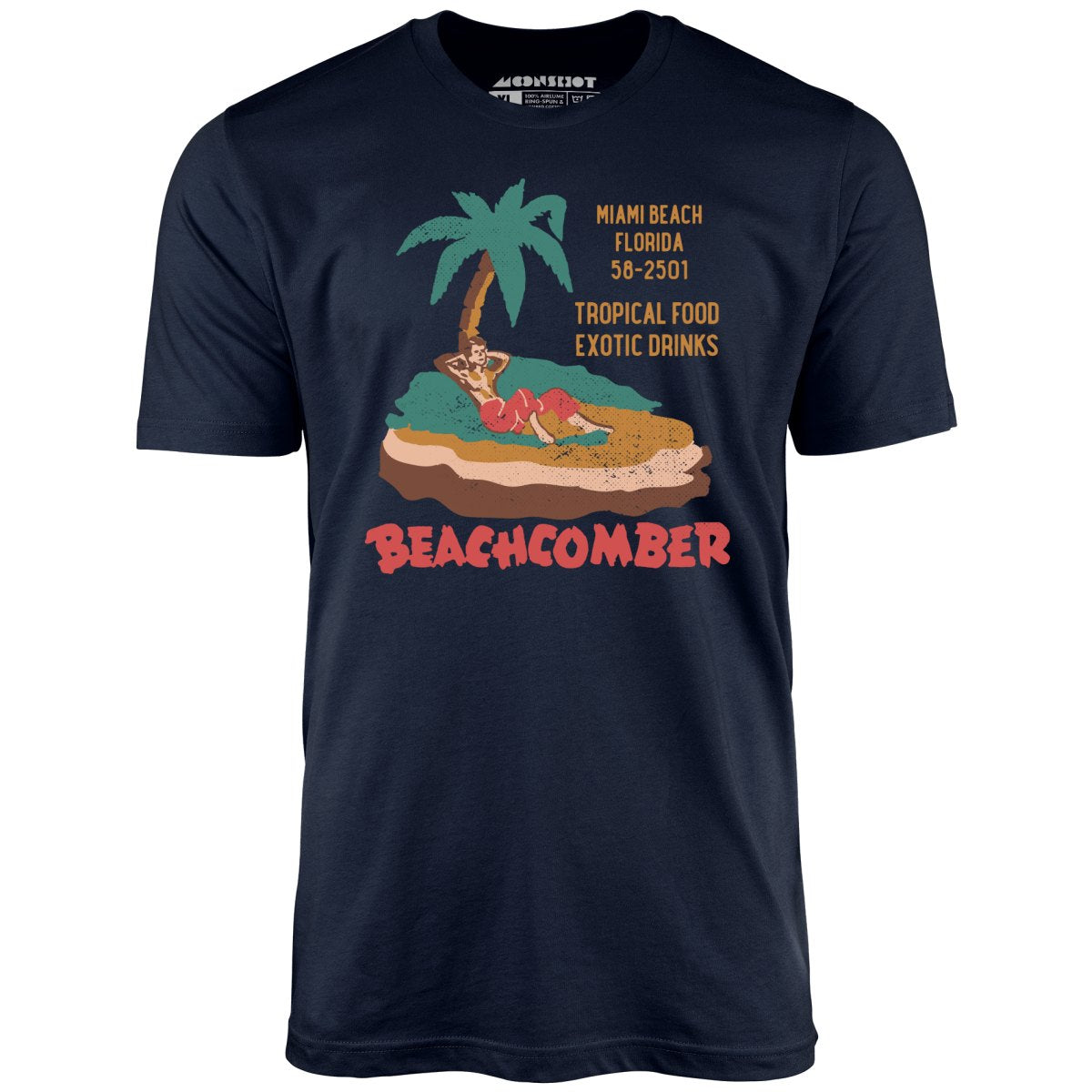 The Beachcomber - Miami, FL - Vintage Tiki Bar - Unisex T-Shirt