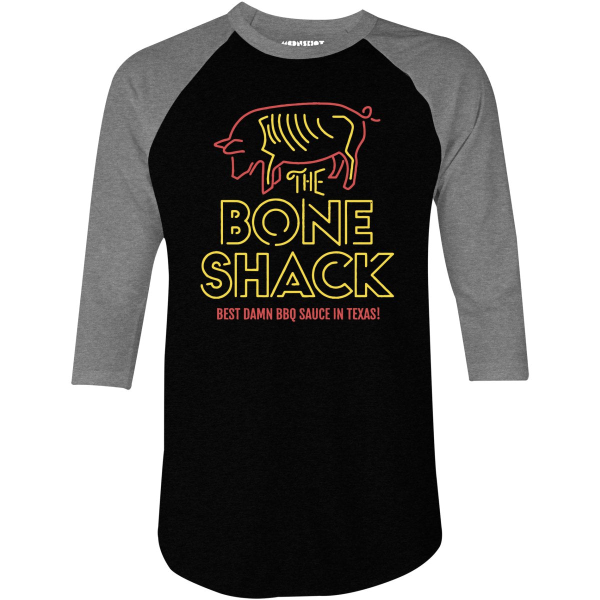 The Bone Shack - Planet Terror - 3/4 Sleeve Raglan T-Shirt