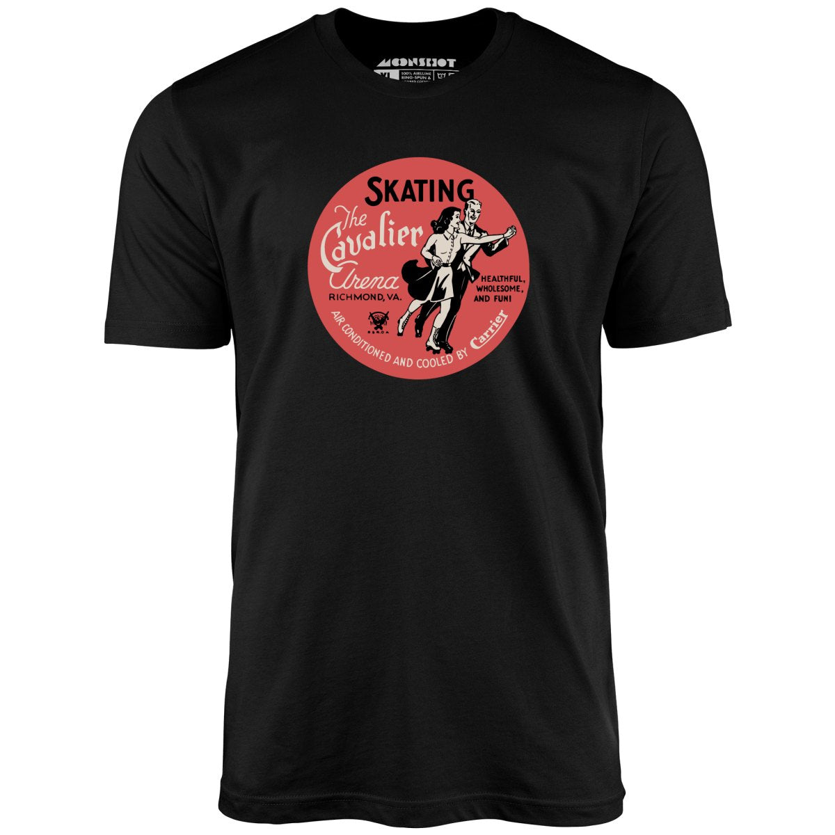 The Cavalier Arena - Richmond, VA - Vintage Roller Rink - Unisex T-Shirt