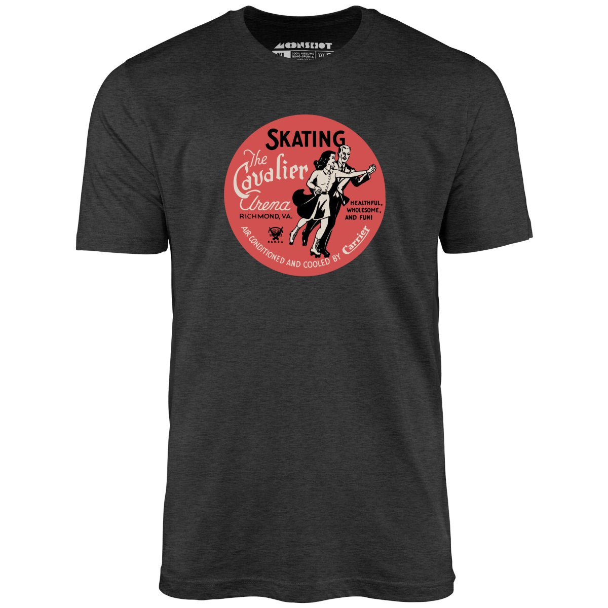 The Cavalier Arena - Richmond, VA - Vintage Roller Rink - Unisex T-Shirt