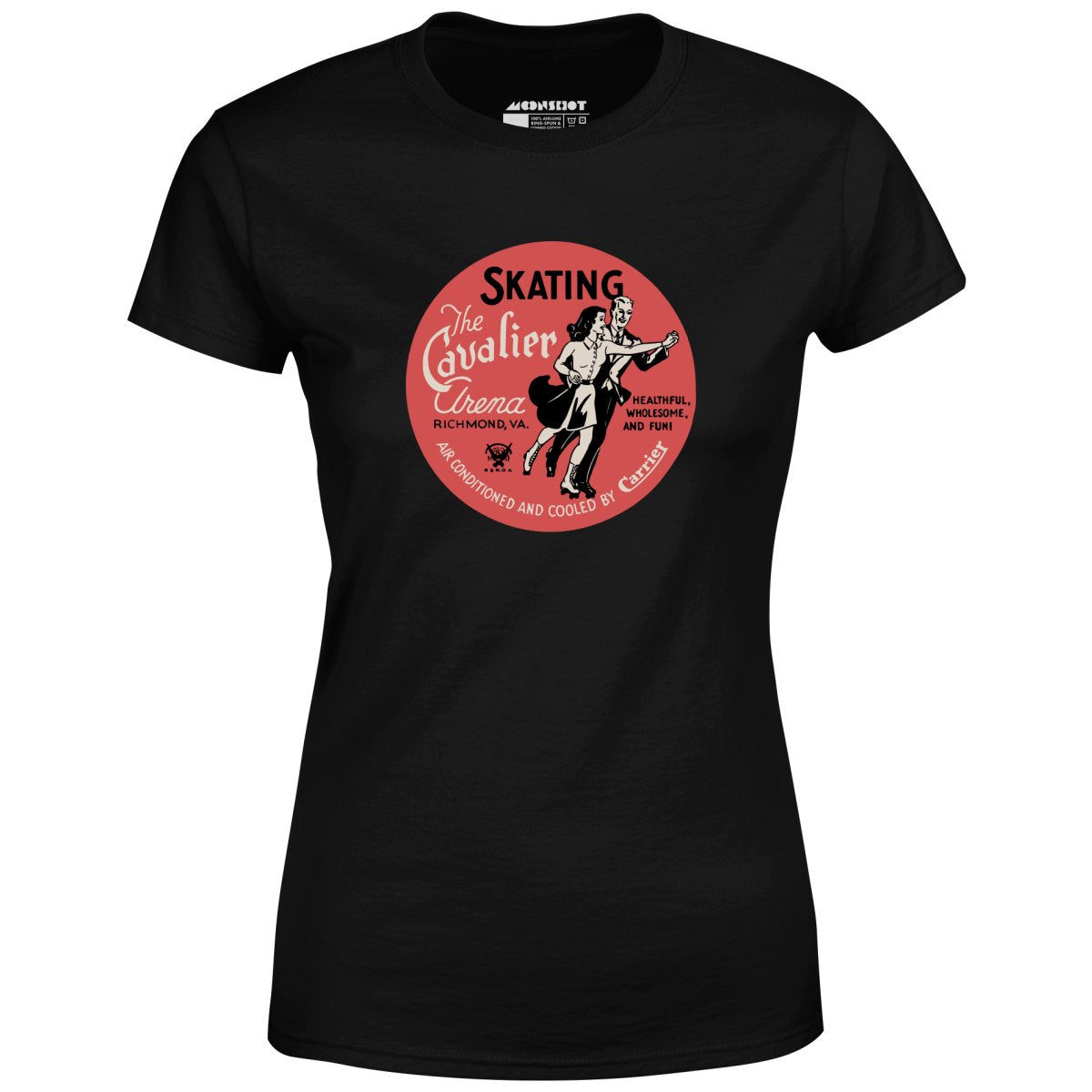 The Cavalier Arena - Richmond, VA - Vintage Roller Rink - Women's T-Shirt