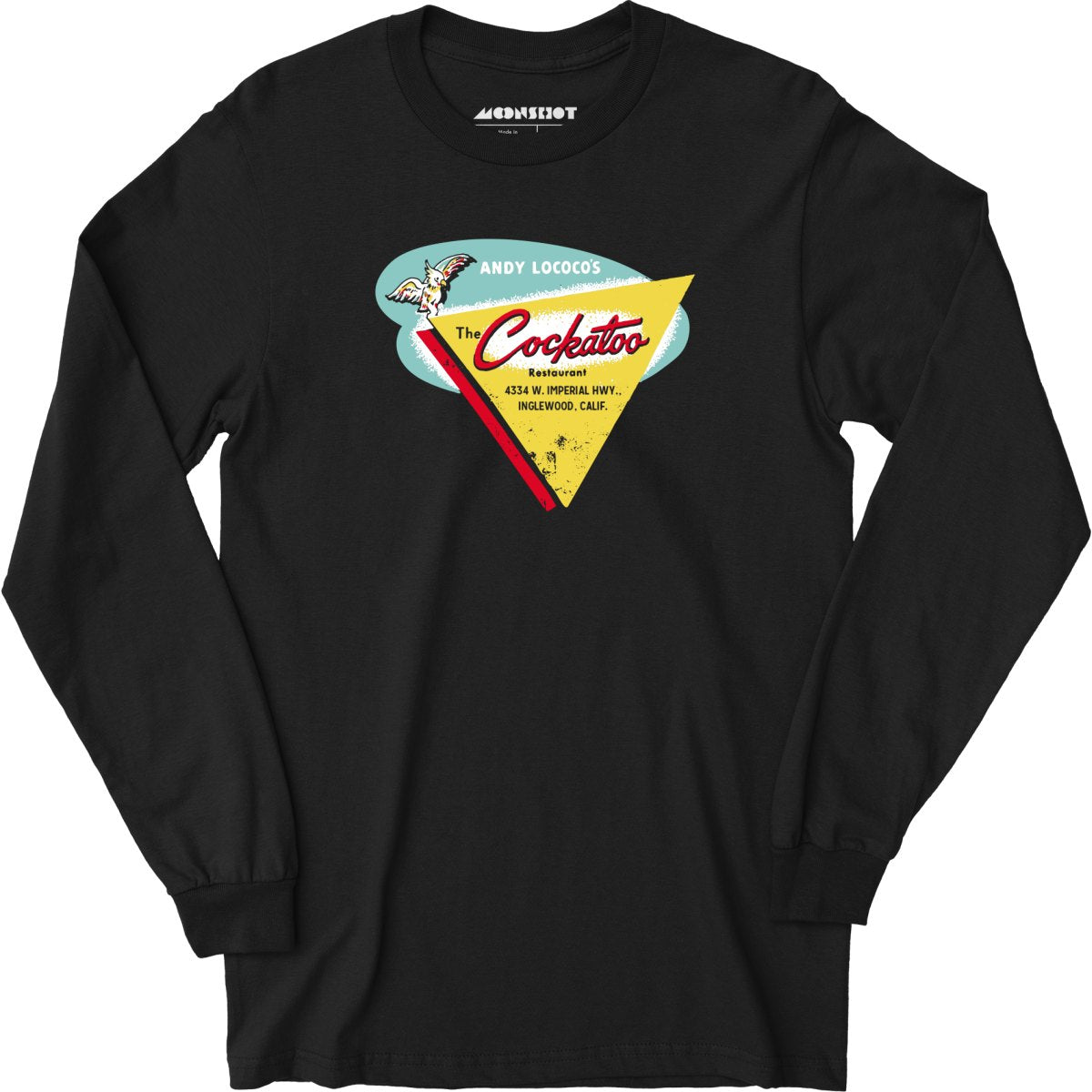 The Cockatoo - Inglewood, CA - Vintage Restaurant - Long Sleeve T-Shirt