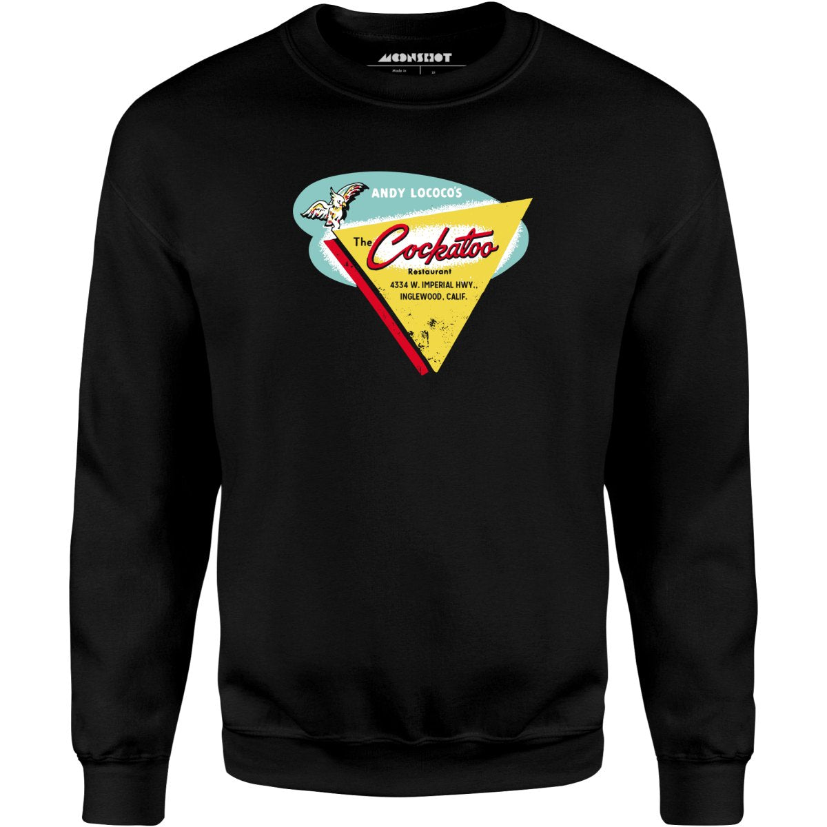 The Cockatoo - Inglewood, CA - Vintage Restaurant - Unisex Sweatshirt